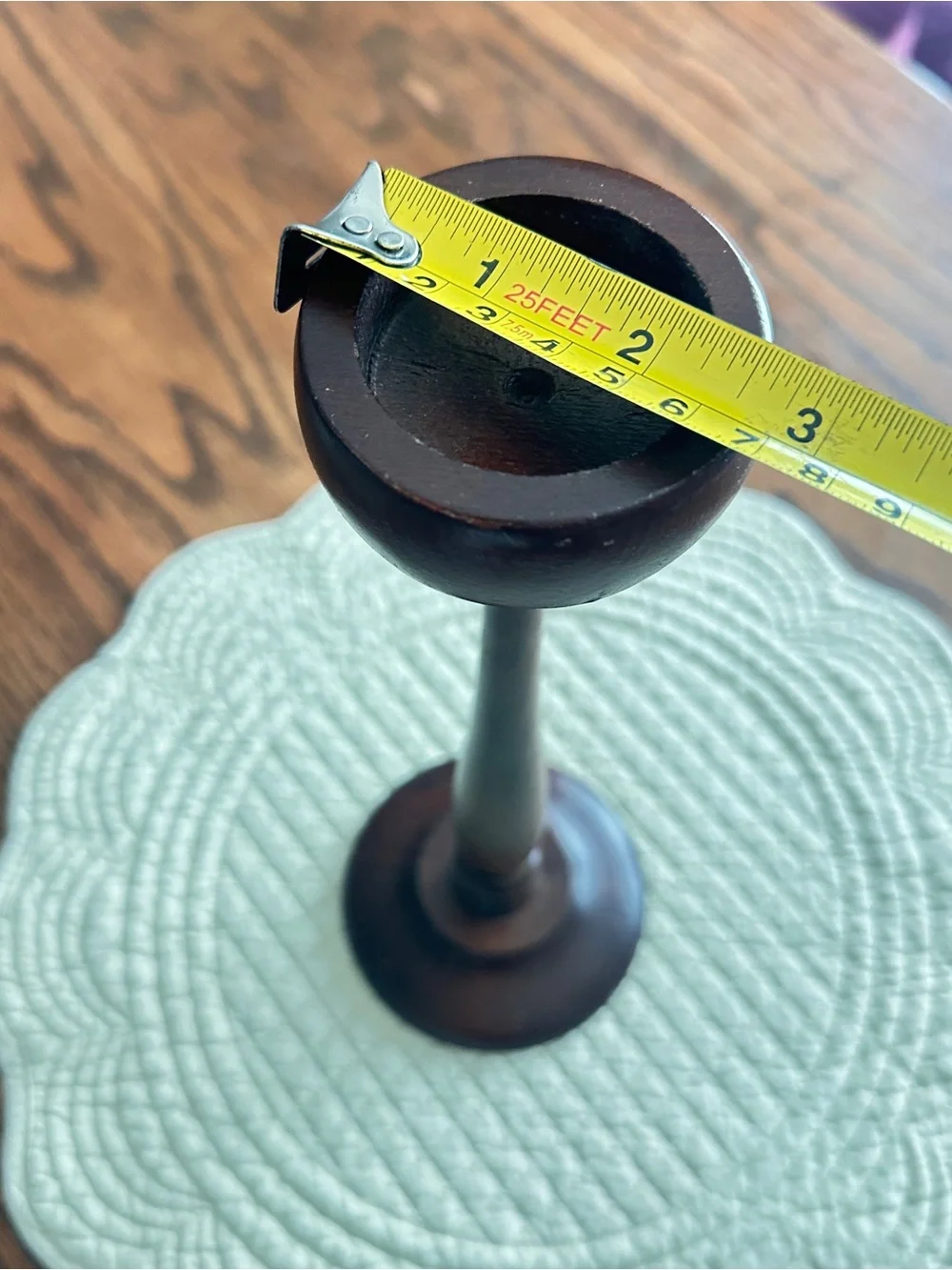 N/A handturned wood